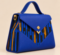 Sac à main bleu roi