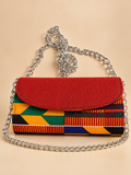 Pochette Kente Chaîne