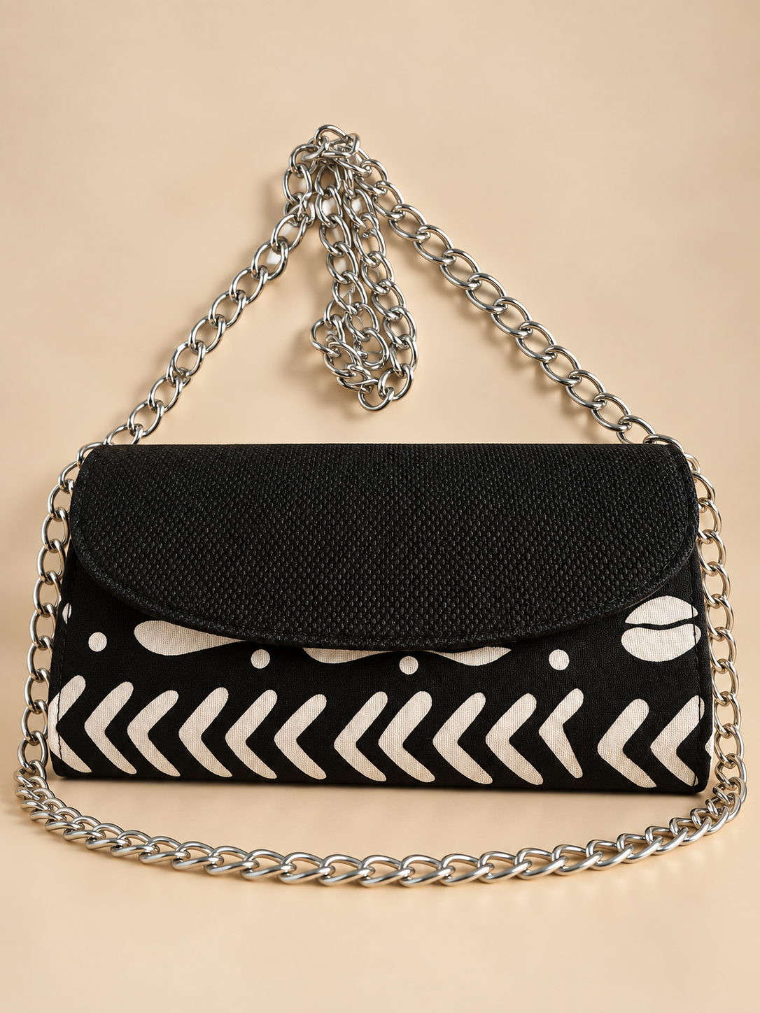 Pochette Kente Chaîne