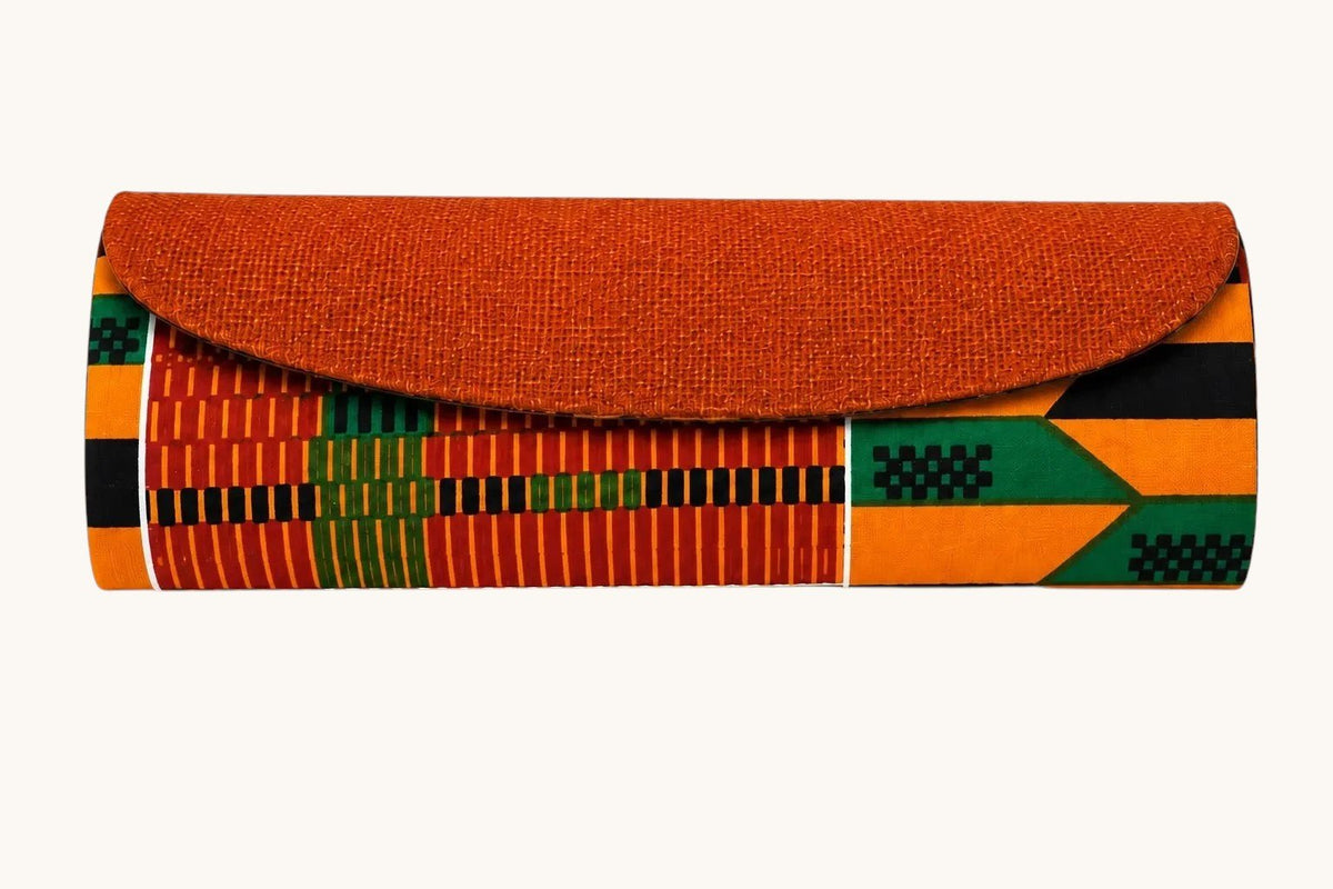 Pochette Wax élégante – Fait main - Aby Shop
